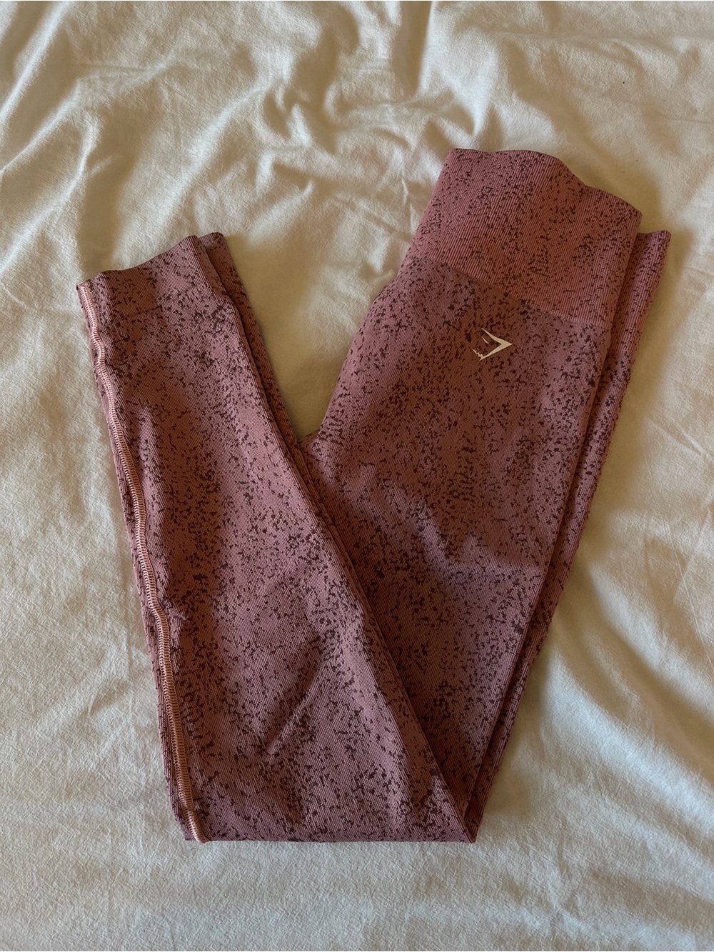 Gymshark Fleck Seamless Leggings - Paige Pink